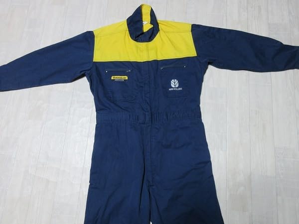 鈴木 NEW HOLLAND オーバーオール 防寒LL ネイビー/イエロー 鈴木様専用 NEW HOLLAND オーバーオール 防寒LL ネイビー/イエロー